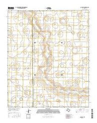 Anton NE Texas Current topographic map, 1:24000 scale, 7.5 X 7.5 Minute, Year 2016