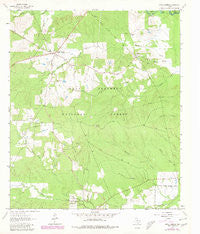 Apple Springs Texas Historical topographic map, 1:24000 scale, 7.5 X 7.5 Minute, Year 1963