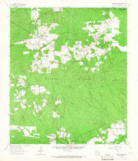 Apple Springs Texas Historical topographic map, 1:24000 scale, 7.5 X 7.5 Minute, Year 1963