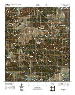 Apple Springs Texas Historical topographic map, 1:24000 scale, 7.5 X 7.5 Minute, Year 2010