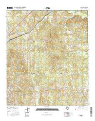 Appleby Texas Current topographic map, 1:24000 scale, 7.5 X 7.5 Minute, Year 2016