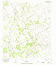 Aquilla Texas Historical topographic map, 1:24000 scale, 7.5 X 7.5 Minute, Year 1957