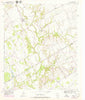 Aquilla Texas Historical topographic map, 1:24000 scale, 7.5 X 7.5 Minute, Year 1957