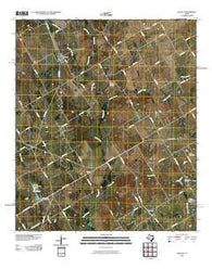 Aquilla Texas Historical topographic map, 1:24000 scale, 7.5 X 7.5 Minute, Year 2010