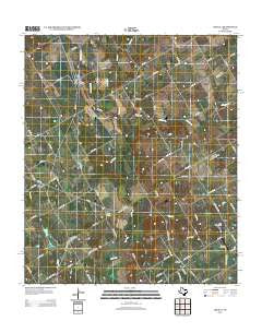 Aquilla Texas Historical topographic map, 1:24000 scale, 7.5 X 7.5 Minute, Year 2012