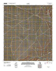Aragon Texas Historical topographic map, 1:24000 scale, 7.5 X 7.5 Minute, Year 2010