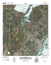 Aransas Pass Texas Historical topographic map, 1:24000 scale, 7.5 X 7.5 Minute, Year 2010