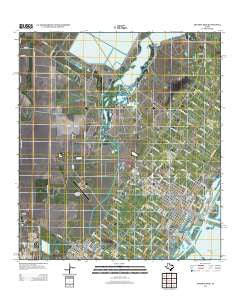 Aransas Pass Texas Historical topographic map, 1:24000 scale, 7.5 X 7.5 Minute, Year 2013