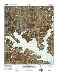 Arbala Texas Historical topographic map, 1:24000 scale, 7.5 X 7.5 Minute, Year 2011