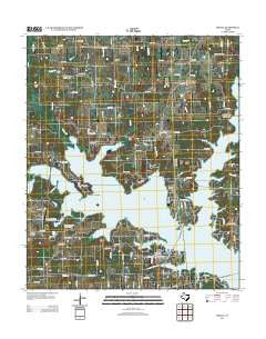 Arbala Texas Historical topographic map, 1:24000 scale, 7.5 X 7.5 Minute, Year 2012