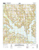 Arbala Texas Current topographic map, 1:24000 scale, 7.5 X 7.5 Minute, Year 2016