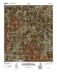Arcadia Texas Historical topographic map, 1:24000 scale, 7.5 X 7.5 Minute, Year 2010
