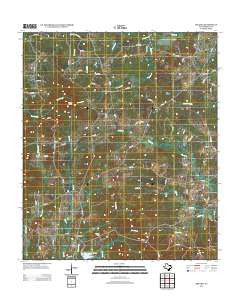 Arcadia Texas Historical topographic map, 1:24000 scale, 7.5 X 7.5 Minute, Year 2013