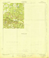 Archer City Texas Historical topographic map, 1:62500 scale, 15 X 15 Minute, Year 1931
