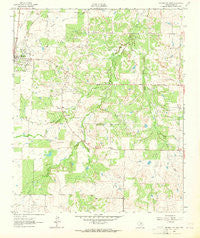Archer City East Texas Historical topographic map, 1:24000 scale, 7.5 X 7.5 Minute, Year 1963