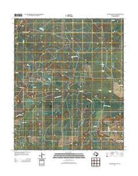 Archer City NE Texas Historical topographic map, 1:24000 scale, 7.5 X 7.5 Minute, Year 2012