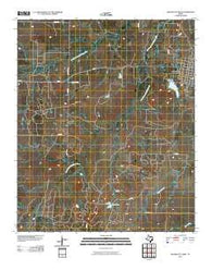 Archer City West Texas Historical topographic map, 1:24000 scale, 7.5 X 7.5 Minute, Year 2010