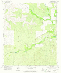 Arden Texas Historical topographic map, 1:24000 scale, 7.5 X 7.5 Minute, Year 1972