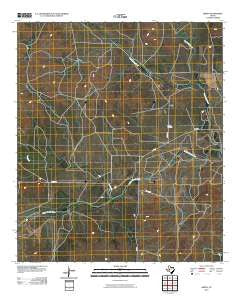 Arden Texas Historical topographic map, 1:24000 scale, 7.5 X 7.5 Minute, Year 2010