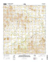 Arden Texas Current topographic map, 1:24000 scale, 7.5 X 7.5 Minute, Year 2016