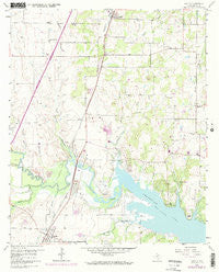 Argyle Texas Historical topographic map, 1:24000 scale, 7.5 X 7.5 Minute, Year 1960