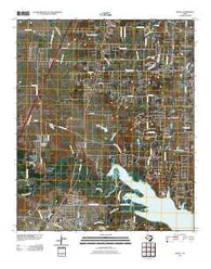 Argyle Texas Historical topographic map, 1:24000 scale, 7.5 X 7.5 Minute, Year 2010