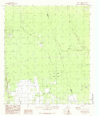 Arizona Creek Texas Historical topographic map, 1:24000 scale, 7.5 X 7.5 Minute, Year 1984