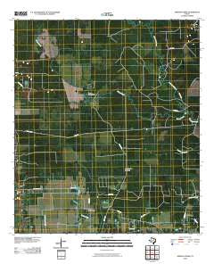 Arizona Creek Texas Historical topographic map, 1:24000 scale, 7.5 X 7.5 Minute, Year 2010