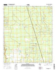 Arizona Creek Texas Current topographic map, 1:24000 scale, 7.5 X 7.5 Minute, Year 2016