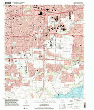 Arlington Texas Historical topographic map, 1:24000 scale, 7.5 X 7.5 Minute, Year 1995