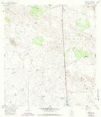 Armstrong Texas Historical topographic map, 1:24000 scale, 7.5 X 7.5 Minute, Year 1956