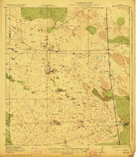 Armstrong Texas Historical topographic map, 1:62500 scale, 15 X 15 Minute, Year 1923