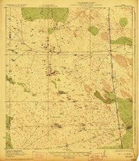 Armstrong Texas Historical topographic map, 1:62500 scale, 15 X 15 Minute, Year 1923