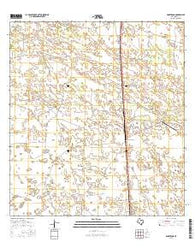 Armstrong Texas Current topographic map, 1:24000 scale, 7.5 X 7.5 Minute, Year 2016
