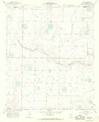 Arney Texas Historical topographic map, 1:24000 scale, 7.5 X 7.5 Minute, Year 1966