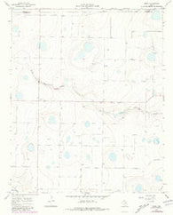 Arney Texas Historical topographic map, 1:24000 scale, 7.5 X 7.5 Minute, Year 1966