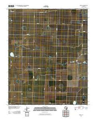 Arney Texas Historical topographic map, 1:24000 scale, 7.5 X 7.5 Minute, Year 2010