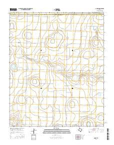 Arney Texas Current topographic map, 1:24000 scale, 7.5 X 7.5 Minute, Year 2016