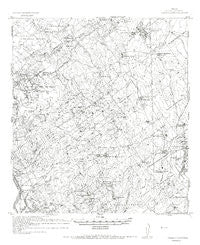 Arroyo Clareno Texas Historical topographic map, 1:62500 scale, 15 X 15 Minute, Year 1956