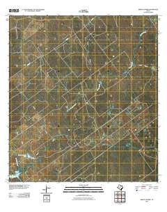 Arroyo Burro Texas Historical topographic map, 1:24000 scale, 7.5 X 7.5 Minute, Year 2010