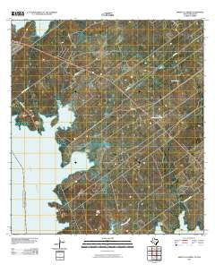 Arroyo Clareno Texas Historical topographic map, 1:24000 scale, 7.5 X 7.5 Minute, Year 2010