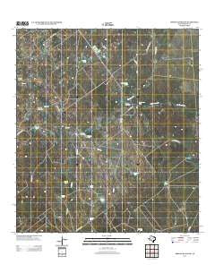 Arroyo Huisache Texas Historical topographic map, 1:24000 scale, 7.5 X 7.5 Minute, Year 2012