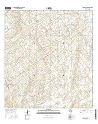 Arroyo Miguel Texas Current topographic map, 1:24000 scale, 7.5 X 7.5 Minute, Year 2016