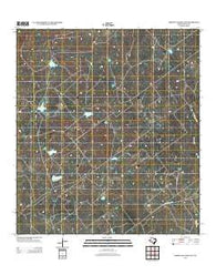 Arroyo Salado East Texas Historical topographic map, 1:24000 scale, 7.5 X 7.5 Minute, Year 2013