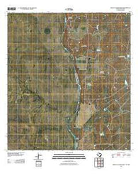 Arroyo Salado West Texas Historical topographic map, 1:24000 scale, 7.5 X 7.5 Minute, Year 2010