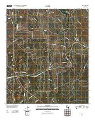 Art Texas Historical topographic map, 1:24000 scale, 7.5 X 7.5 Minute, Year 2010