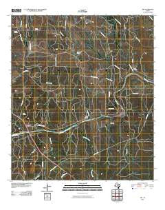 Art Texas Historical topographic map, 1:24000 scale, 7.5 X 7.5 Minute, Year 2010