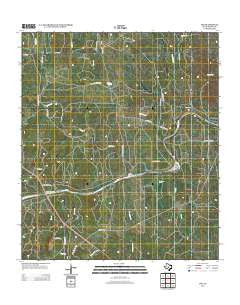 Art Texas Historical topographic map, 1:24000 scale, 7.5 X 7.5 Minute, Year 2012