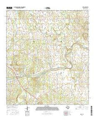 Art Texas Current topographic map, 1:24000 scale, 7.5 X 7.5 Minute, Year 2016