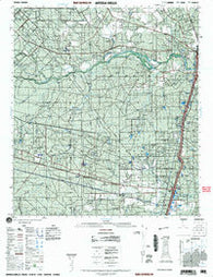 Artesia Texas Historical topographic map, 1:50000 scale, 15 X 15 Minute, Year 2001